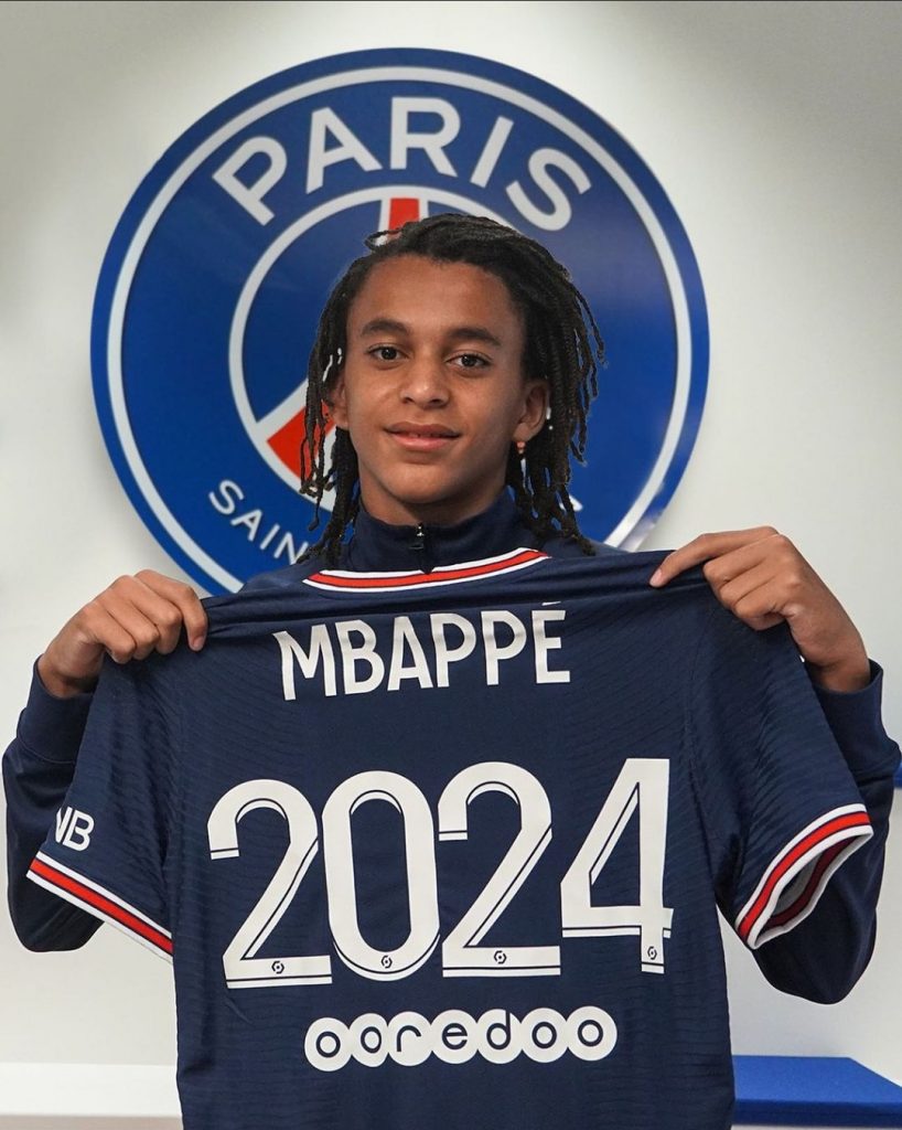 Hermano Menor De Mbappé Firma Con El Psg 